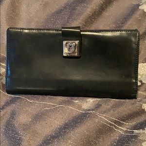 Salvatore Ferragamo vintage black wallet